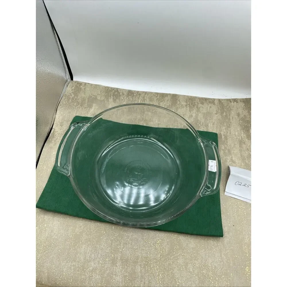 Anchor Hocking 2 Qt Round Glass Casserole Dish Oven & Microwave Safe Clear